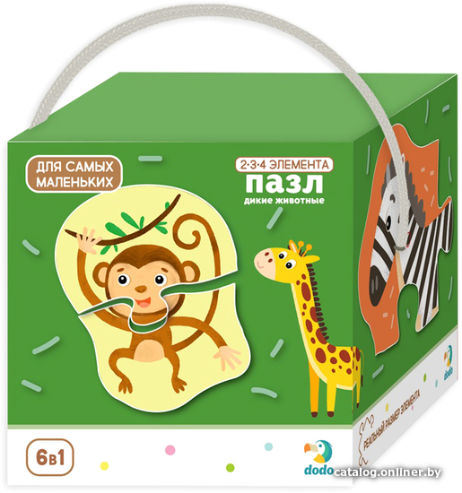 

Мозаика/пазл Dodo Дикие животные R300153