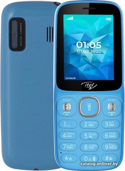 

Кнопочный телефон Itel IT5026 (синий)