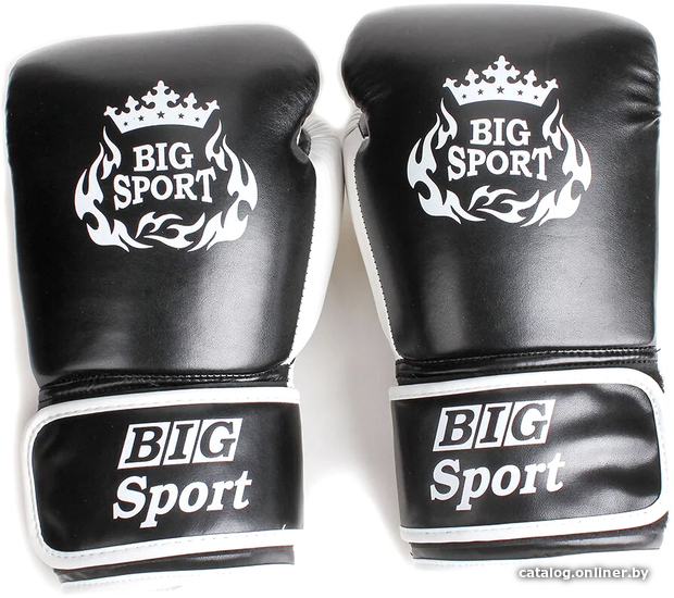 

Тренировочные перчатки BigSport D103B (12 oz, черный)