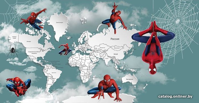 

Виниловые обои Citydecor Superhero Spiderman 2 500x270