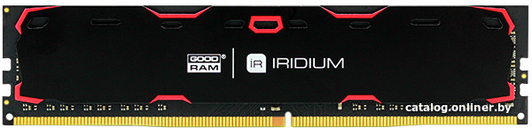 

Оперативная память GOODRAM Iridium 2x4GB DDR4 PC4-19200 IR-2400D464L15S/8GDC