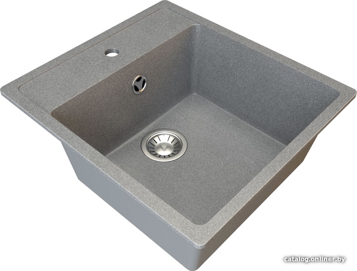 

Кухонная мойка Гамма Гранит Granite-16 (темно-серый)