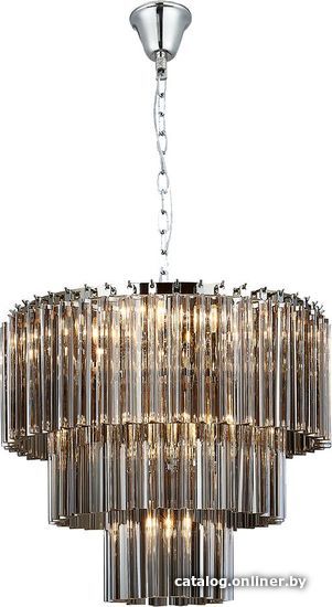 

Подвесная люстра Newport 8708+2/C fume