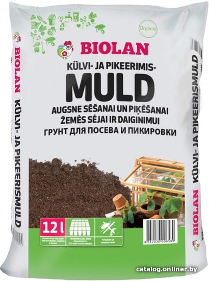 

Грунт Biolan Грунт для рассады 12 л