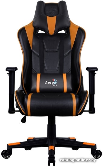 

Кресло AeroCool AC220 AIR (черный/оранжевый)