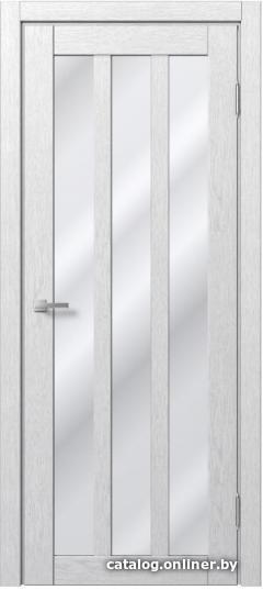 

Межкомнатная дверь MDF-Techno Dominika 403 40x200 (дуб аляска белый, лакобель красный)