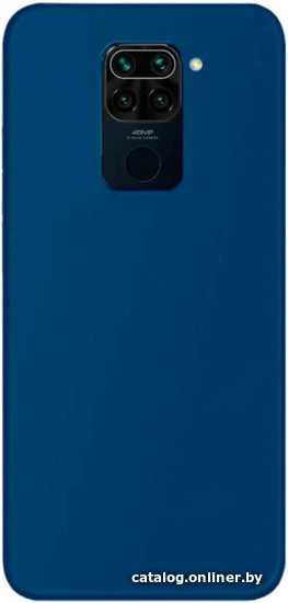 

Чехол для телефона Case Matte для Redmi Note 9 (синий)