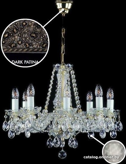 

Подвесная люстра ArtGlass Radka Viii. Full Cut R14 Dark Patina Ce - 8006