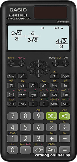 

Инженерный калькулятор Casio FX-85ES Plus-2 (черный)