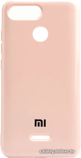 

Чехол для телефона EXPERTS Jelly Tpu 2mm для Xiaomi Redmi 6 (бежевый)
