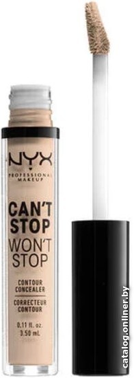 

Консилер NYX Makeup Can't Stop Won't Stop Concealer (02 Alabaster)