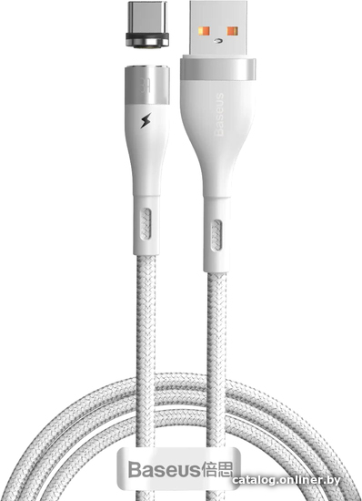 

Кабель Baseus CATXC-M02 USB Type-A - USB Type-C (1 м, белый)