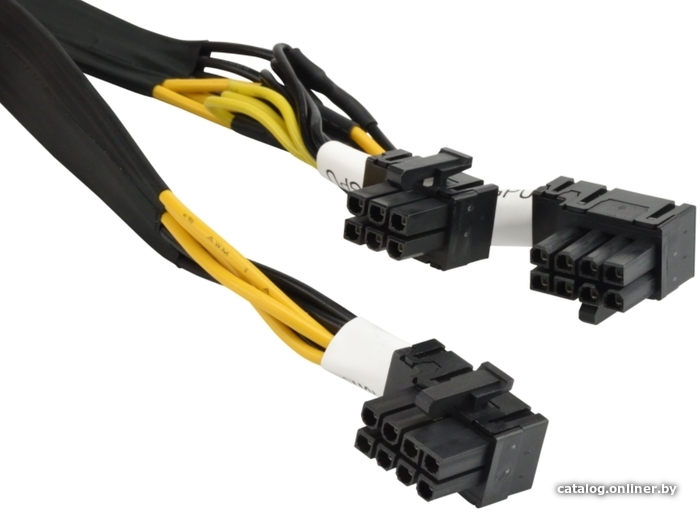 

Разветвитель Supermicro 8-Pin - 6-Pin CBL-PWEX-0791 (0.36 м, черный)
