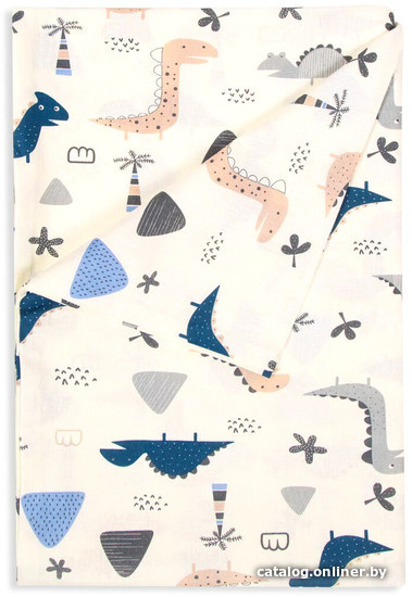 

Постельное белье Amarobaby Little Dino AMARO-5202-LD (бежевый/синий)