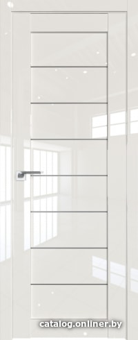 

Межкомнатная дверь ProfilDoors 71L 60x200 (магнолия люкс/стекло графит)