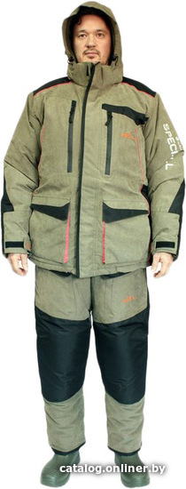 

Костюм Woodline Everest Finlyandia (р. 48-50/176, хаки/черный)