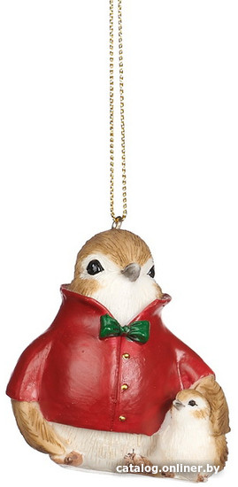 

Елочная игрушка Goodwill Xmas 2023 Папа воробей MC 38023-1