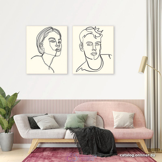 

Модульная картина Citydecor Люди/Знаменитости 2.99 70x123 см