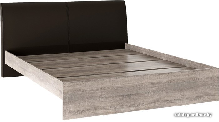 

Кровать Bon Mebel Доминика основание ЛДСП 140x200 (дуб крафт золотой/кожзам серый)