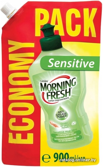 

Средство для мытья посуды Morning Fresh Sensitive Алое вера 900 мл