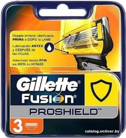 

Сменные кассеты для бритья Gillette Fusion Proshield (3 шт)