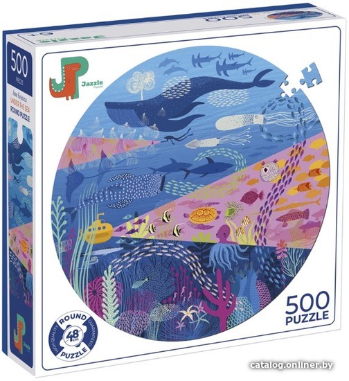 

Пазл Jazzle Puzzle Подводный мир P1001 (500 эл)
