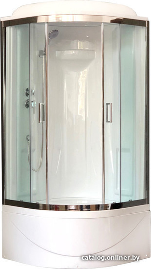 

Душевая кабина Royal Bath RB90BK1-T-CH-EL 90x90