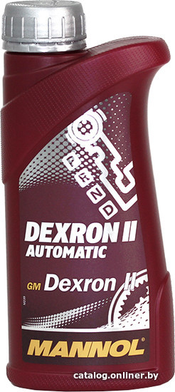 

Трансмиссионное масло Mannol Dexron II Automatic 0.5л
