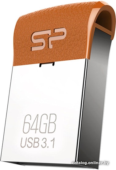 

USB Flash Silicon-Power Jewel J35 64GB (серебристый)