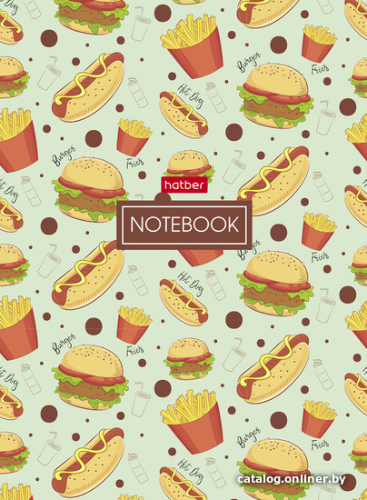 

Блокнот Hatber Good food 160ББL6В1_24773 (160 л)