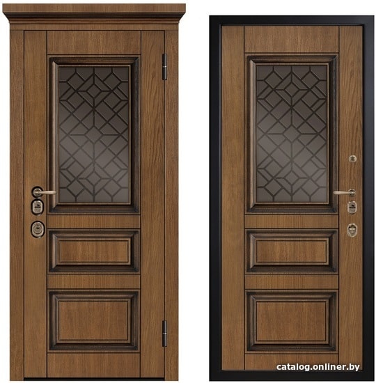 

Металлическая дверь Металюкс Artwood СМ1720/9 (sicurezza premio plus)