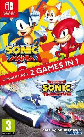 

Team Sonic Racing + Sonic Mania Double Pack для Nintendo Switch