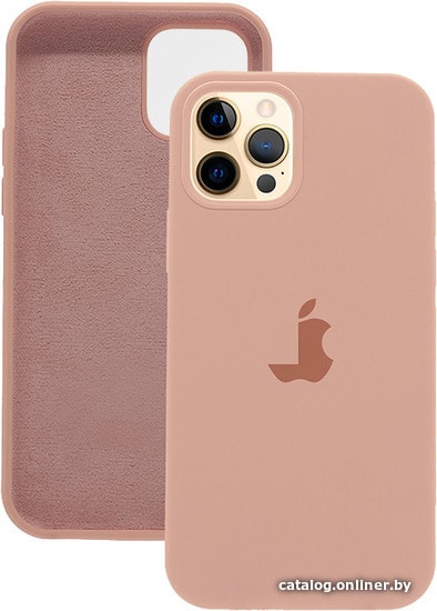 

Чехол для телефона EXPERTS Silicone Case для Apple iPhone 12 mini (пудровый)