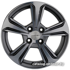 

Литые диски Khomen KHW1502 (Vesta) 15x6" 4x100мм DIA 60.1мм ET 50мм G-Silver-FP