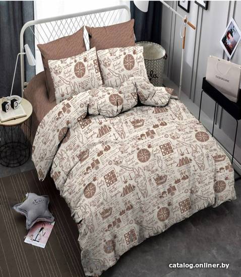 

Постельное белье Amore Mio BZ QR Christopher Double Max Sp PK 2сп (бежевый/коричневый)