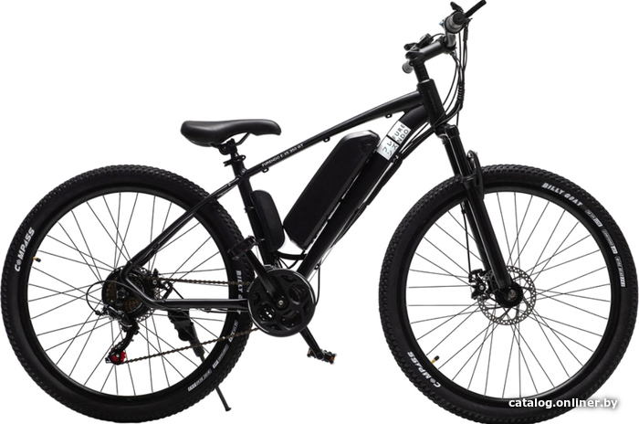 

Электровелосипед Furendo E-X5 350 GT (черный матовый)