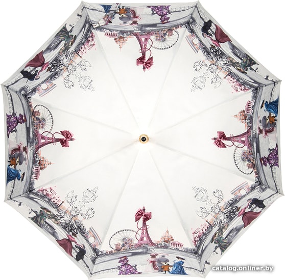 

Зонт-трость Guy De Jean 1900-LM Paris Multi long