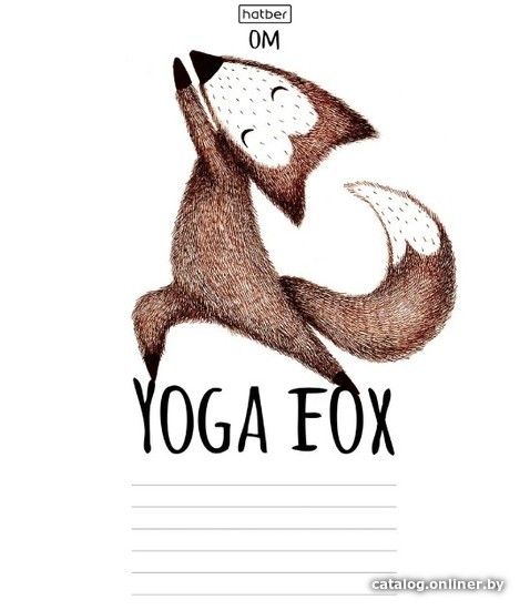 

Школьная тетрадь Hatber Yoga Fox 18Т5В2_19148 (18 л)