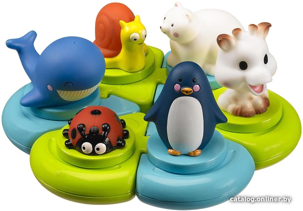 

Игрушка для ванной Vulli Жирафик Софи с друзьями 523413