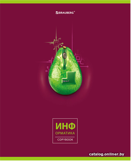 

Тетрадь предметная BRAUBERG Avocado. Информатика 404279 (48 л, клетка)