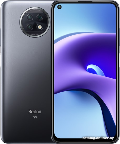 

Смартфон Xiaomi Redmi Note 9T 4GB/128GB (сумрачный черный)