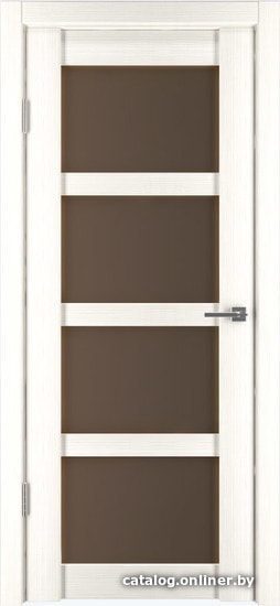

Межкомнатная дверь IstokDoors Горизонталь-12 ДЧ 70x200 (бьянко/стекло бронза)