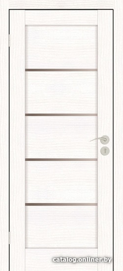 

Межкомнатная дверь IstokDoors Горизонталь-1 ДЧ 70x200 (бьянко/стекло бронза)