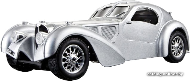 

Игрушечный транспорт Bburago Bugatti Atlantic 18-22092 (серебристый)
