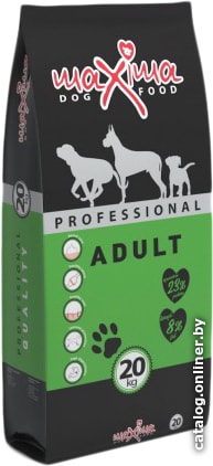 

Сухой корм для собак Maxima Profesional Adult 20 кг
