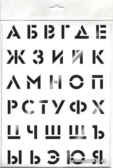 

Трафарет ArtSpace 30x40 см Алфавит ТА3040_45563