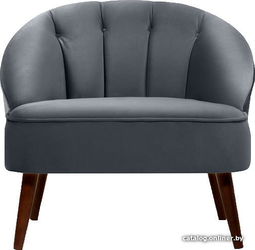 

Интерьерное кресло Divan Мона Barhat Grey (велюр, серый)