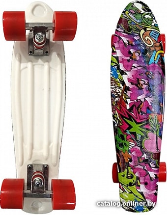 

Пенниборд Display Penny Board 21" (love/red)