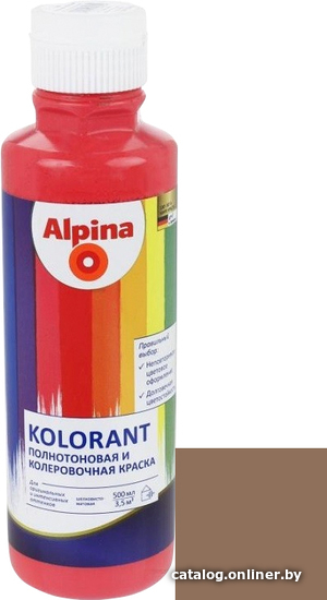 

Колеровочная краска Alpina Kolorant 0.5 л (каштановый)