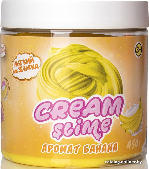 

Слайм Slime Cream-Slime с ароматом банана SF05-B